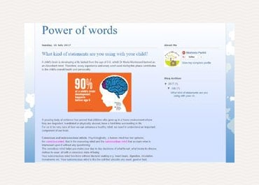 Power of words